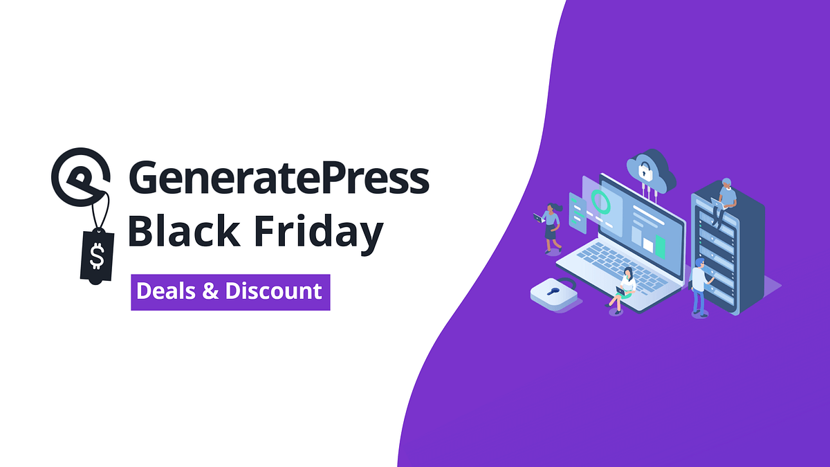 GeneratePress Black Friday Deals