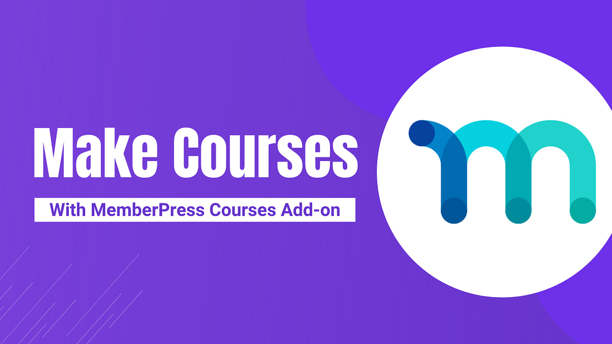 MemberPress Online Courses Addon