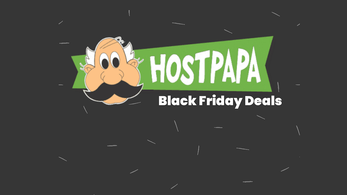 HostPapa Black Friday Deals