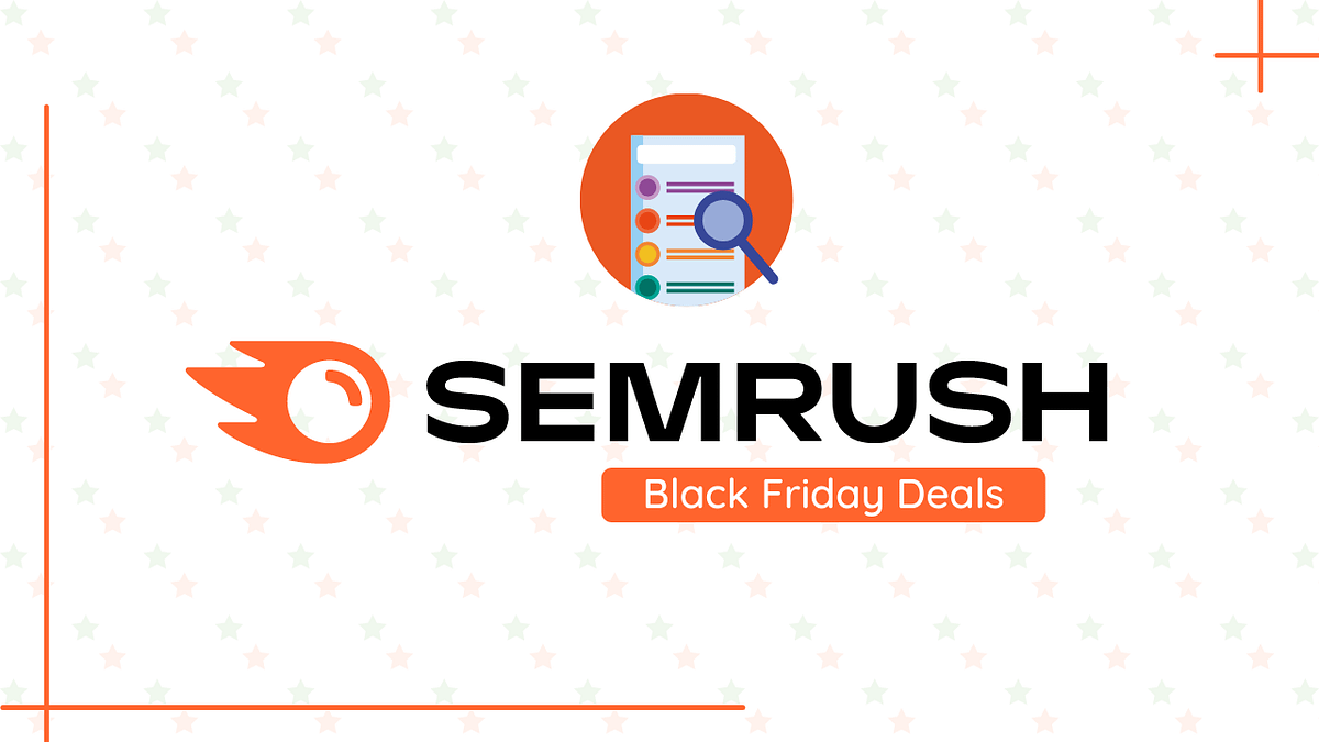 SEMrush Black Friday Deals