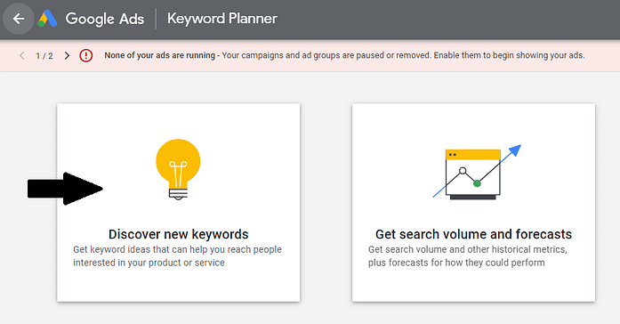 Discover New Keywords With Googel Keyword Planner To Write Better Blogs
