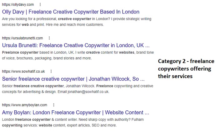 User Intent Example 3 On Google Search