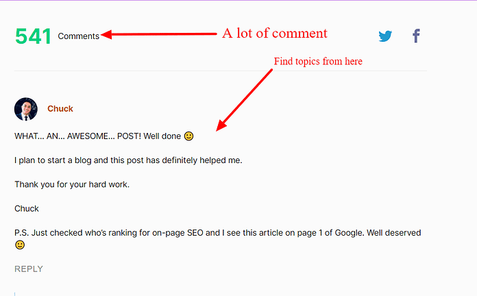 On-Page Seo Guide Comments Backlinko