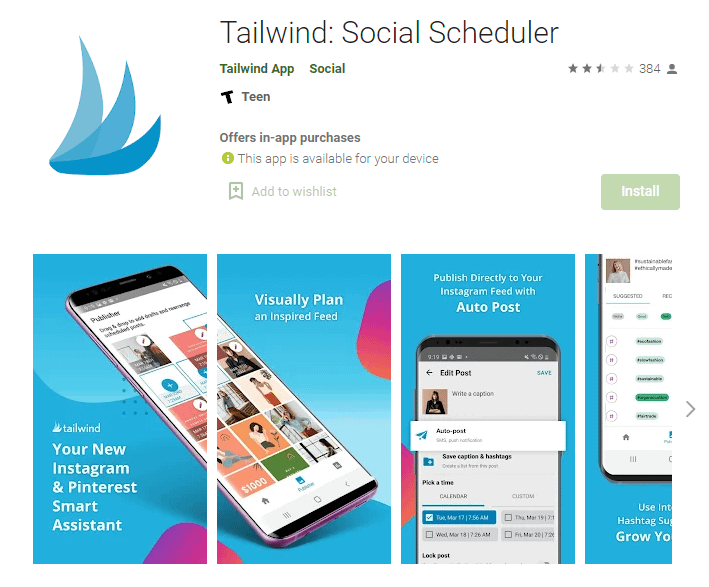 Tailwind Android And iOS App