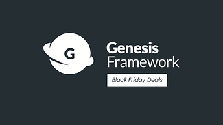 StudioPress Genesis Black Friday Deals