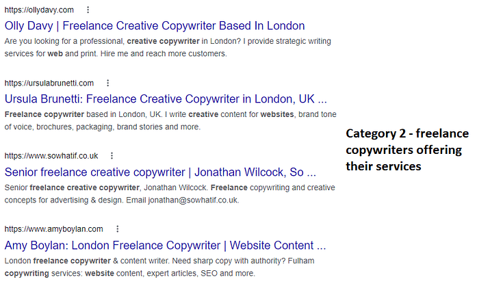 User Intent Example 3 On Google Search