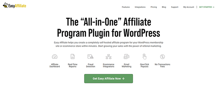 Easy Affiliate Plugin For WordPress